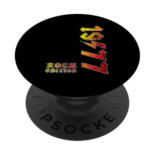 Vintage 1977 Rock Edition Retro Music Lovers Gift PopSockets Klebender PopGrip Vintage 1977 Rock Edition Retro Music Lovers Gift PopSockets Klebender PopGrip von Classic Rock Vibes | 70s Retro Music Tees