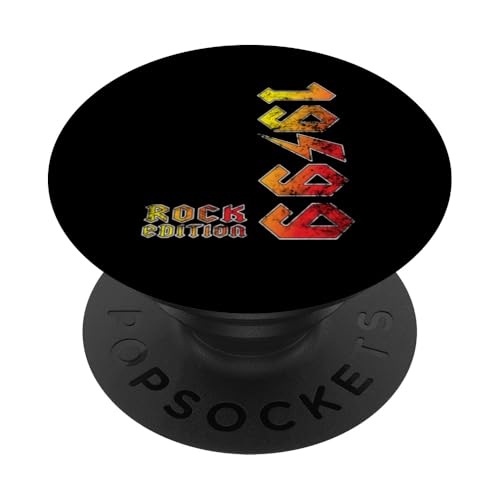 Vintage 1999 Rock Edition Retro Music Lovers Gift PopSockets Klebender PopGrip von Classic Rock Vibes | 70s Retro Music Tees