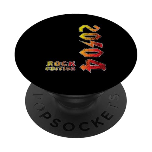 Vintage 2004 Rock Edition Retro Music Lovers Gift PopSockets Klebender PopGrip von Classic Rock Vibes | 70s Retro Music Tees