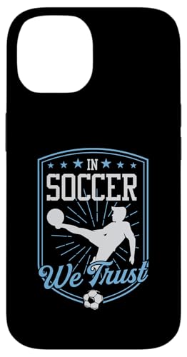 Dem Fußball vertrauen wir Hülle für iPhone 14 Dem Fußball vertrauen wir Hülle für iPhone 14 von Classic Style Soccer Merch With a Retro Aesthetic