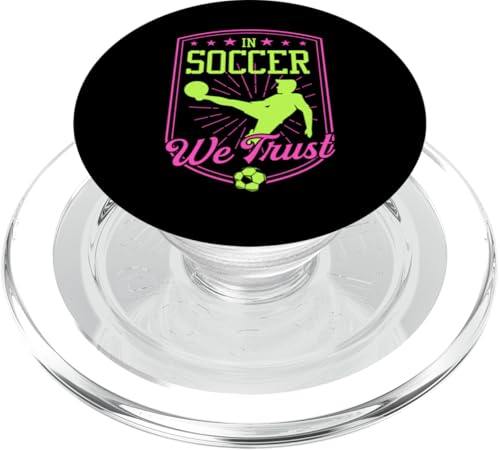 Dem Fußball vertrauen wir PopSockets PopGrip für MagSafe von Classic Style Soccer Merch With a Retro Aesthetic