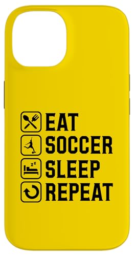Eat Soccer Sleep Repeat Simple Basic Soccer Hülle für iPhone 14 Eat Soccer Sleep Repeat Simple Basic Soccer Hülle für iPhone 14 von Classic Style Soccer Merch With a Retro Aesthetic