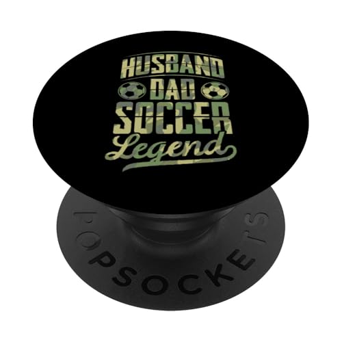 Ehemann Papa Fußball Legende Fußball Vatertag PopSockets Klebender PopGrip Ehemann Papa Fußball Legende Fußball Vatertag PopSockets Klebender PopGrip von Classic Style Soccer Merch With a Retro Aesthetic