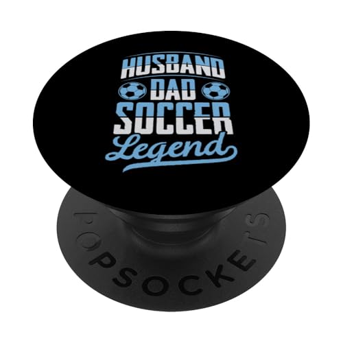 Ehemann Papa Fußball Legende Fußball Vatertag PopSockets Klebender PopGrip Ehemann Papa Fußball Legende Fußball Vatertag PopSockets Klebender PopGrip von Classic Style Soccer Merch With a Retro Aesthetic