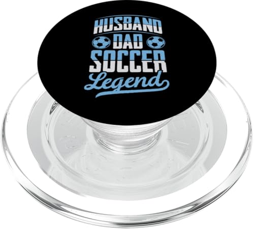 Ehemann Papa Fußball Legende Fußball Vatertag PopSockets PopGrip für MagSafe Ehemann Papa Fußball Legende Fußball Vatertag PopSockets PopGrip für MagSafe von Classic Style Soccer Merch With a Retro Aesthetic
