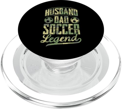Ehemann Papa Fußball Legende Fußball Vatertag PopSockets PopGrip für MagSafe Ehemann Papa Fußball Legende Fußball Vatertag PopSockets PopGrip für MagSafe von Classic Style Soccer Merch With a Retro Aesthetic