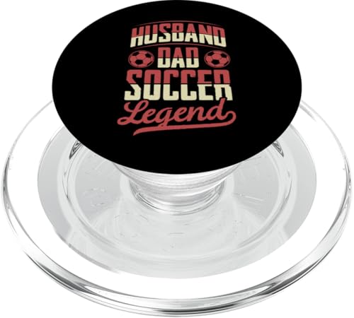 Ehemann Papa Fußball Legende Fußball Vatertag PopSockets PopGrip für MagSafe Ehemann Papa Fußball Legende Fußball Vatertag PopSockets PopGrip für MagSafe von Classic Style Soccer Merch With a Retro Aesthetic
