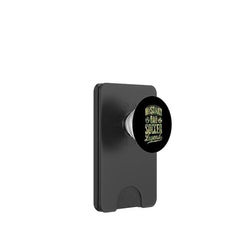 Ehemann Papa Fußball Legende Fußball Vatertag PopSockets PopWallet für MagSafe Ehemann Papa Fußball Legende Fußball Vatertag PopSockets PopWallet für MagSafe von Classic Style Soccer Merch With a Retro Aesthetic