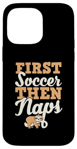 Erst Fußball und dann Nickerchen Lustiges süßes schlafendes Faultier Hülle für iPhone 14 Pro Max Erst Fußball und dann Nickerchen Lustiges süßes schlafendes Faultier Hülle für iPhone 14 Pro Max von Classic Style Soccer Merch With a Retro Aesthetic