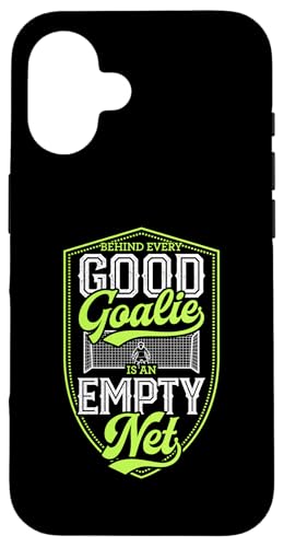 Hinter jedem guten Torwart steckt ein leeres Netz Hülle für iPhone 16 Hinter jedem guten Torwart steckt ein leeres Netz Hülle für iPhone 16 von Classic Style Soccer Merch With a Retro Aesthetic