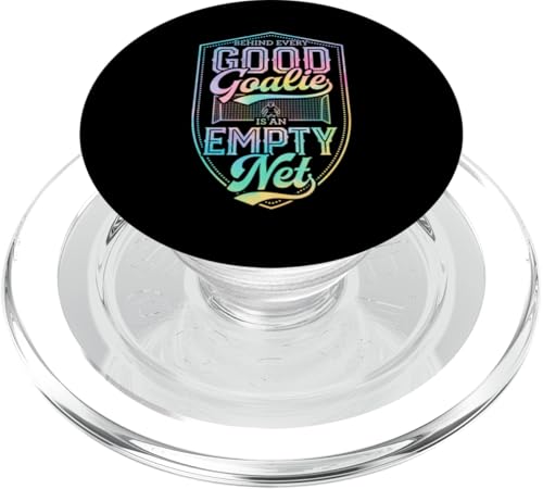 Hinter jedem guten Torwart steckt ein leeres Netz PopSockets PopGrip für MagSafe Hinter jedem guten Torwart steckt ein leeres Netz PopSockets PopGrip für MagSafe von Classic Style Soccer Merch With a Retro Aesthetic