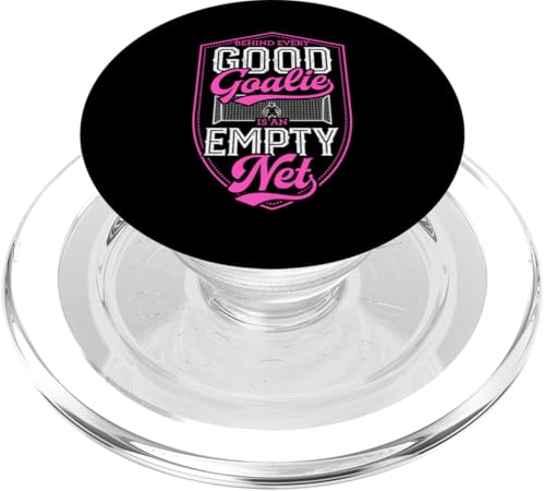 Hinter jedem guten Torwart steckt ein leeres Netz PopSockets PopGrip für MagSafe Hinter jedem guten Torwart steckt ein leeres Netz PopSockets PopGrip für MagSafe von Classic Style Soccer Merch With a Retro Aesthetic