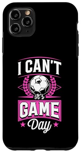 I Can't It's Game Day Fußball Humor Hülle für iPhone 11 Pro Max I Can't It's Game Day Fußball Humor Hülle für iPhone 11 Pro Max von Classic Style Soccer Merch With a Retro Aesthetic