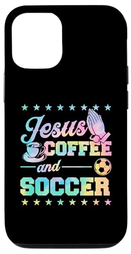 Jesus Kaffee und Fußball Hülle für iPhone 12/12 Pro Jesus Kaffee und Fußball Hülle für iPhone 12/12 Pro von Classic Style Soccer Merch With a Retro Aesthetic
