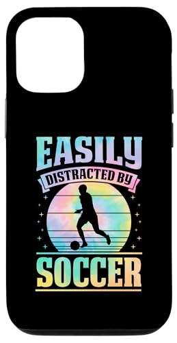 Lässt sich leicht vom Fußball ablenken Hülle für iPhone 12/12 Pro Lässt sich leicht vom Fußball ablenken Hülle für iPhone 12/12 Pro von Classic Style Soccer Merch With a Retro Aesthetic