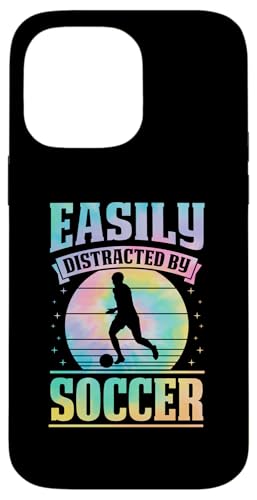 Lässt sich leicht vom Fußball ablenken Hülle für iPhone 14 Pro Max Lässt sich leicht vom Fußball ablenken Hülle für iPhone 14 Pro Max von Classic Style Soccer Merch With a Retro Aesthetic