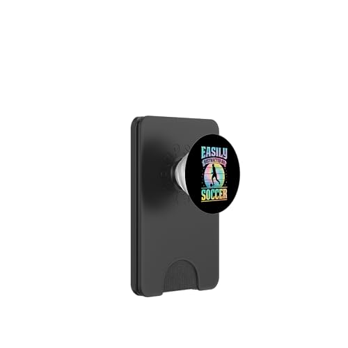 Lässt sich leicht vom Fußball ablenken PopSockets PopWallet für MagSafe Lässt sich leicht vom Fußball ablenken PopSockets PopWallet für MagSafe von Classic Style Soccer Merch With a Retro Aesthetic