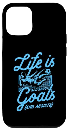 Life Is All About Goals And Assists Lustiger Fußball-Witz Hülle für iPhone 12/12 Pro Life Is All About Goals And Assists Lustiger Fußball-Witz Hülle für iPhone 12/12 Pro von Classic Style Soccer Merch With a Retro Aesthetic