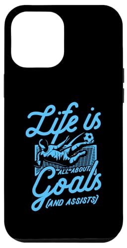 Life Is All About Goals And Assists Lustiger Fußball-Witz Hülle für iPhone 12 Pro Max Life Is All About Goals And Assists Lustiger Fußball-Witz Hülle für iPhone 12 Pro Max von Classic Style Soccer Merch With a Retro Aesthetic