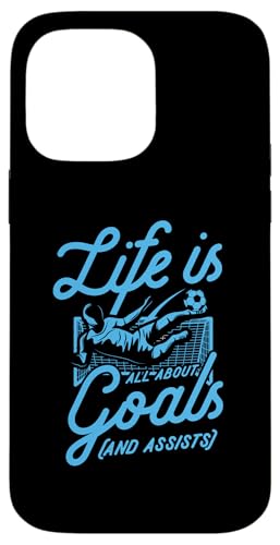 Life Is All About Goals And Assists Lustiger Fußball-Witz Hülle für iPhone 14 Pro Max Life Is All About Goals And Assists Lustiger Fußball-Witz Hülle für iPhone 14 Pro Max von Classic Style Soccer Merch With a Retro Aesthetic