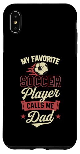 Mein Lieblingsfußballspieler nennt mich Dad Soccer Fathers Day Hülle für iPhone XS Max Mein Lieblingsfußballspieler nennt mich Dad Soccer Fathers Day Hülle für iPhone XS Max von Classic Style Soccer Merch With a Retro Aesthetic