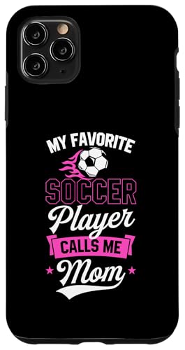 Mein Lieblingsfußballspieler nennt mich Mama Soccer Mothers Day Hülle für iPhone 11 Pro Max Mein Lieblingsfußballspieler nennt mich Mama Soccer Mothers Day Hülle für iPhone 11 Pro Max von Classic Style Soccer Merch With a Retro Aesthetic