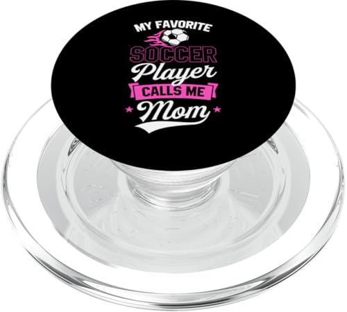 Mein Lieblingsfußballspieler nennt mich Mama Soccer Mothers Day PopSockets PopGrip für MagSafe Mein Lieblingsfußballspieler nennt mich Mama Soccer Mothers Day PopSockets PopGrip für MagSafe von Classic Style Soccer Merch With a Retro Aesthetic