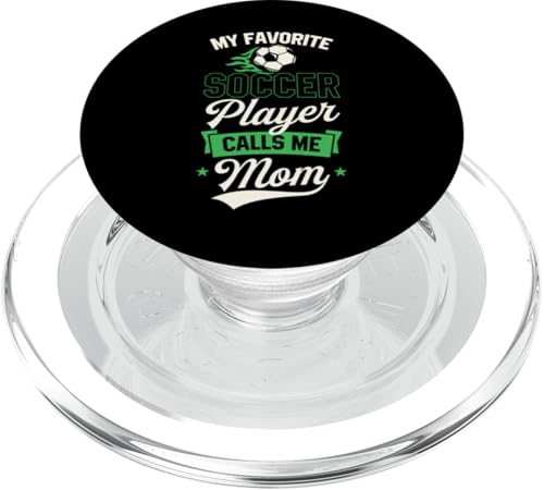 Mein Lieblingsfußballspieler nennt mich Mama Soccer Mothers Day PopSockets PopGrip für MagSafe Mein Lieblingsfußballspieler nennt mich Mama Soccer Mothers Day PopSockets PopGrip für MagSafe von Classic Style Soccer Merch With a Retro Aesthetic