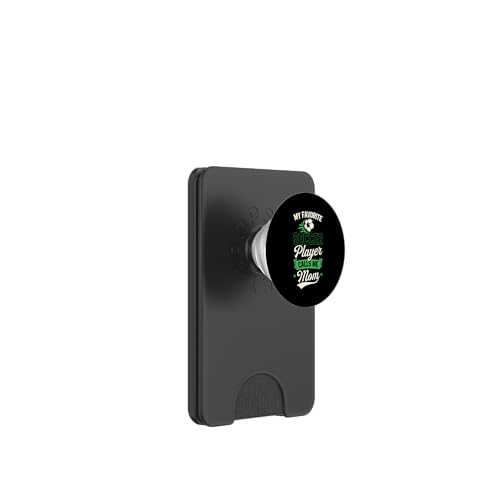 Mein Lieblingsfußballspieler nennt mich Mama Soccer Mothers Day PopSockets PopWallet für MagSafe Mein Lieblingsfußballspieler nennt mich Mama Soccer Mothers Day PopSockets PopWallet für MagSafe von Classic Style Soccer Merch With a Retro Aesthetic