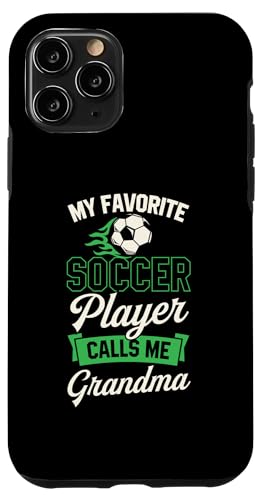 Mein Lieblingsfußballspieler nennt mich Oma Hülle für iPhone 11 Pro Mein Lieblingsfußballspieler nennt mich Oma Hülle für iPhone 11 Pro von Classic Style Soccer Merch With a Retro Aesthetic