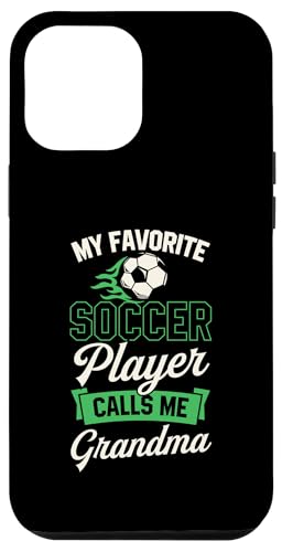 Mein Lieblingsfußballspieler nennt mich Oma Hülle für iPhone 12 Pro Max Mein Lieblingsfußballspieler nennt mich Oma Hülle für iPhone 12 Pro Max von Classic Style Soccer Merch With a Retro Aesthetic