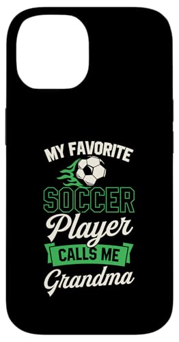 Mein Lieblingsfußballspieler nennt mich Oma Hülle für iPhone 14 Mein Lieblingsfußballspieler nennt mich Oma Hülle für iPhone 14 von Classic Style Soccer Merch With a Retro Aesthetic