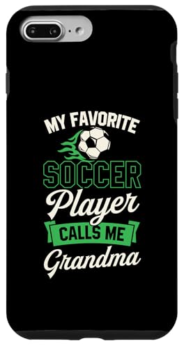 Mein Lieblingsfußballspieler nennt mich Oma Hülle für iPhone 7 Plus/8 Plus Mein Lieblingsfußballspieler nennt mich Oma Hülle für iPhone 7 Plus/8 Plus von Classic Style Soccer Merch With a Retro Aesthetic