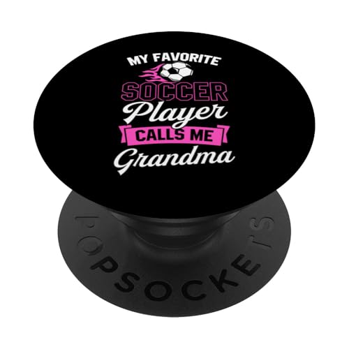 Mein Lieblingsfußballspieler nennt mich Oma PopSockets Klebender PopGrip Mein Lieblingsfußballspieler nennt mich Oma PopSockets Klebender PopGrip von Classic Style Soccer Merch With a Retro Aesthetic