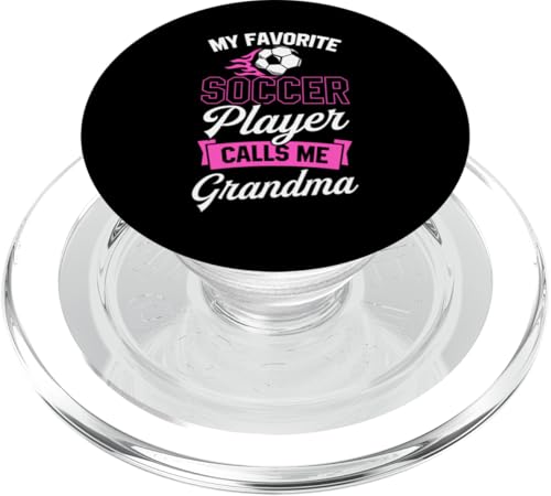 Mein Lieblingsfußballspieler nennt mich Oma PopSockets PopGrip für MagSafe Mein Lieblingsfußballspieler nennt mich Oma PopSockets PopGrip für MagSafe von Classic Style Soccer Merch With a Retro Aesthetic