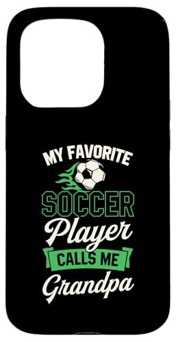 Mein Lieblingsfußballspieler nennt mich Opa Hülle für iPhone 15 Pro Mein Lieblingsfußballspieler nennt mich Opa Hülle für iPhone 15 Pro von Classic Style Soccer Merch With a Retro Aesthetic