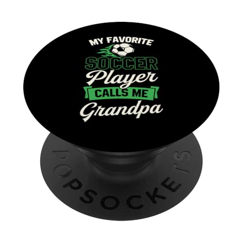 Mein Lieblingsfußballspieler nennt mich Opa PopSockets Klebender PopGrip Mein Lieblingsfußballspieler nennt mich Opa PopSockets Klebender PopGrip von Classic Style Soccer Merch With a Retro Aesthetic