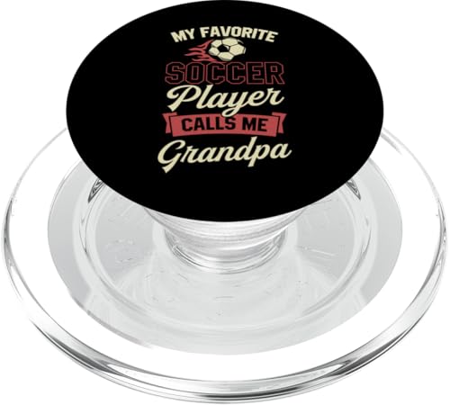 Mein Lieblingsfußballspieler nennt mich Opa PopSockets PopGrip für MagSafe Mein Lieblingsfußballspieler nennt mich Opa PopSockets PopGrip für MagSafe von Classic Style Soccer Merch With a Retro Aesthetic