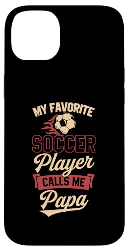 Mein Lieblingsfußballspieler nennt mich Papa Hülle für iPhone 14 Plus Mein Lieblingsfußballspieler nennt mich Papa Hülle für iPhone 14 Plus von Classic Style Soccer Merch With a Retro Aesthetic