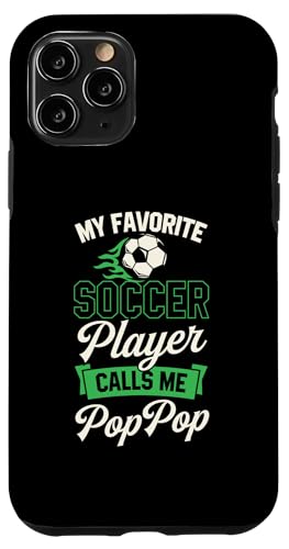 Mein Lieblingsfußballspieler nennt mich Pop Pop Hülle für iPhone 11 Pro Mein Lieblingsfußballspieler nennt mich Pop Pop Hülle für iPhone 11 Pro von Classic Style Soccer Merch With a Retro Aesthetic
