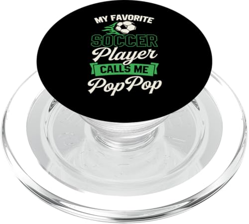 Mein Lieblingsfußballspieler nennt mich Pop Pop PopSockets PopGrip für MagSafe Mein Lieblingsfußballspieler nennt mich Pop Pop PopSockets PopGrip für MagSafe von Classic Style Soccer Merch With a Retro Aesthetic