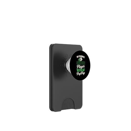 Mein Lieblingsfußballspieler nennt mich Pop Pop PopSockets PopWallet für MagSafe Mein Lieblingsfußballspieler nennt mich Pop Pop PopSockets PopWallet für MagSafe von Classic Style Soccer Merch With a Retro Aesthetic