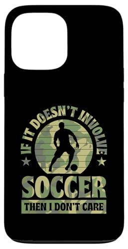 Wenn es nicht um Fußball geht, ist es mir egal Hülle für iPhone 13 Pro Max Wenn es nicht um Fußball geht, ist es mir egal Hülle für iPhone 13 Pro Max von Classic Style Soccer Merch With a Retro Aesthetic