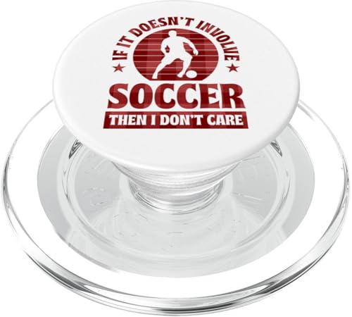 Wenn es nicht um Fußball geht, ist es mir egal PopSockets PopGrip für MagSafe Wenn es nicht um Fußball geht, ist es mir egal PopSockets PopGrip für MagSafe von Classic Style Soccer Merch With a Retro Aesthetic
