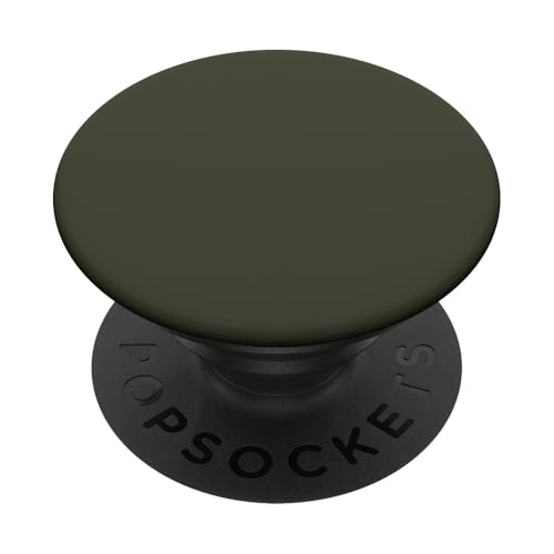 Dark Green Olive PopSockets mit austauschbarem PopGrip von Classic