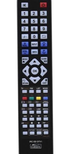 IRC87201-OD Fernbedienung für VESTEL RC1912 RC4822 RC4845 PEAQ PTV461100-M von Classic