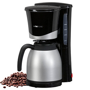 CLATRONIC KA 3327 Kaffeemaschine schwarz, 8-10 Tassen von Clatronic