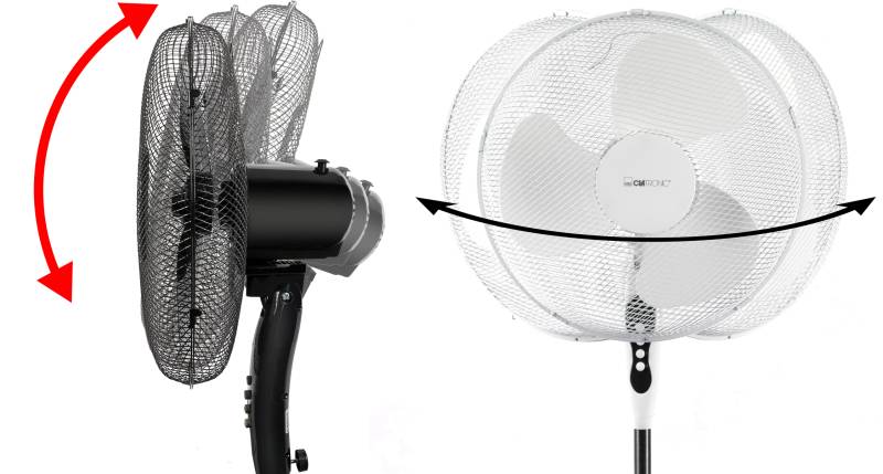 CLATRONIC Stand-Ventilator VL 3603 S, schwarz von Clatronic