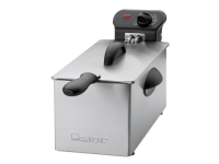 Clatronic 263684, Fritteuse, 3 l, Einzelbild, Schwarz, Edelstahl, Drehregler, Eigenständig Clatronic 263684, Fritteuse, 3 l, Einzelbild, Schwarz, Edelstahl, Drehregler, Eigenständig von Clatronic