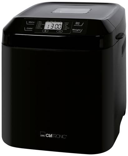 Clatronic BBA 3774 Brotbackautomat Timerfunktion Schwarz von Clatronic